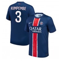 Paris Saint-Germain Presnel Kimpembe #3 Replica Home Shirt 2024-25 Short Sleeve